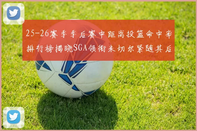 25-26赛季季后赛中距离投篮命中率排行榜揭晓SGA领衔米切尔紧随其后哈登位列第五